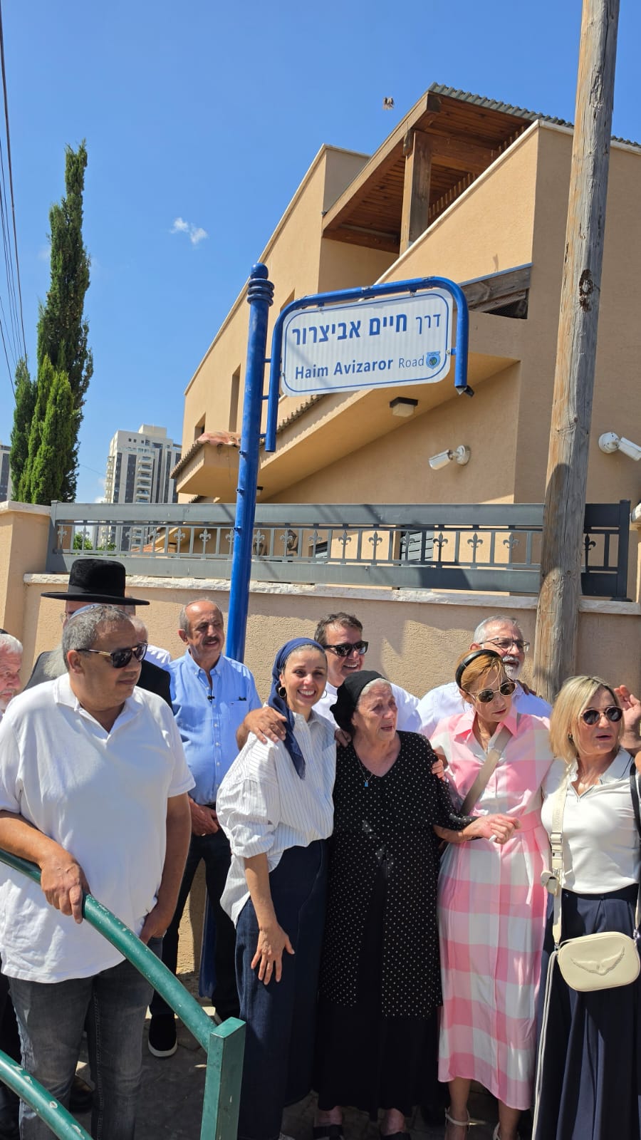 הונצח האיש שחינך דורות: רחוב חדש באור עקיבא נקרא על שמו של המחנך האהוב חיים אביצרור