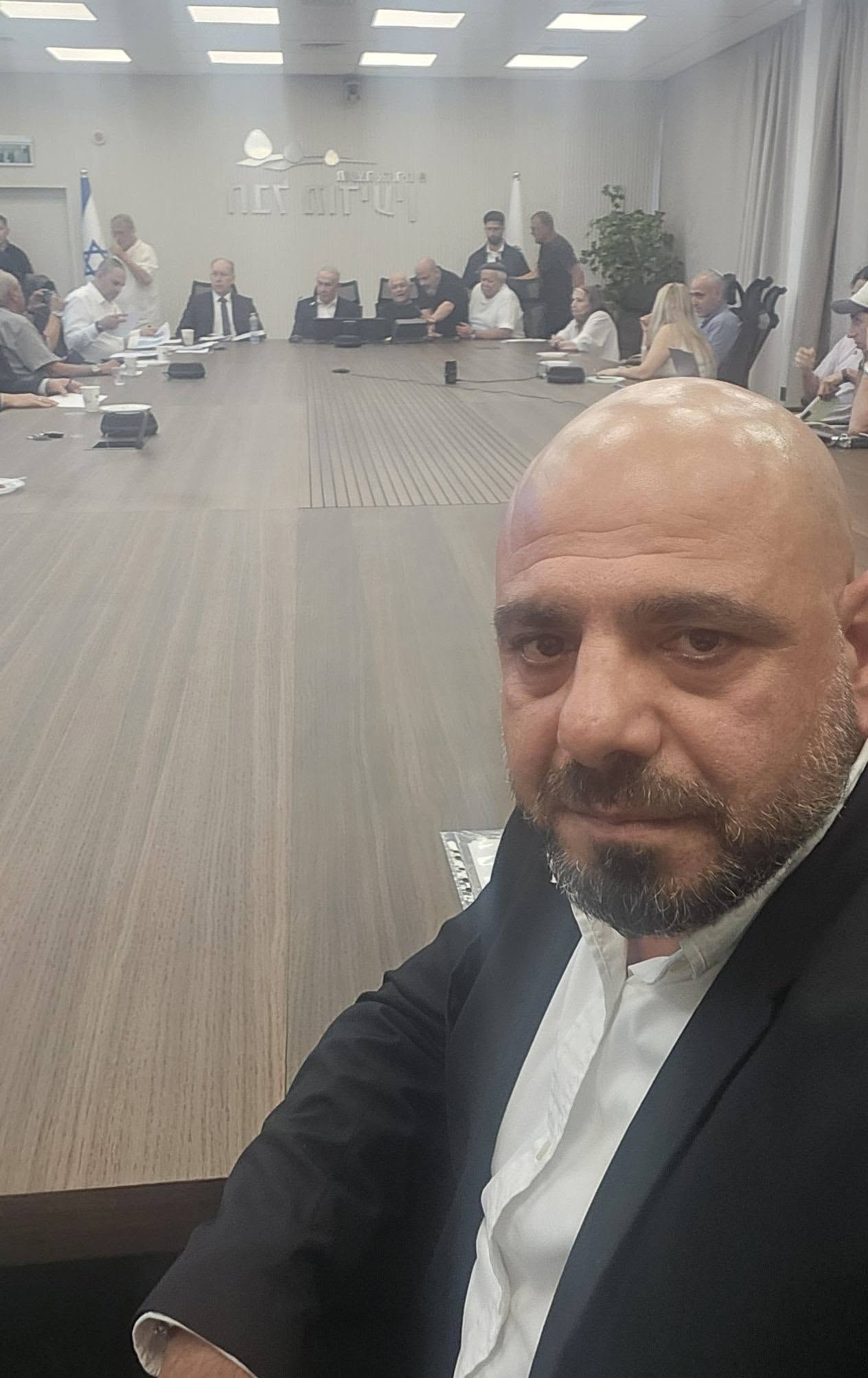 בדרך לפריימריז: תושב אור עקיבא פבל יליזירוב הציג בפני נתניהו את דרישת העולים לייצוג הולם בליכוד