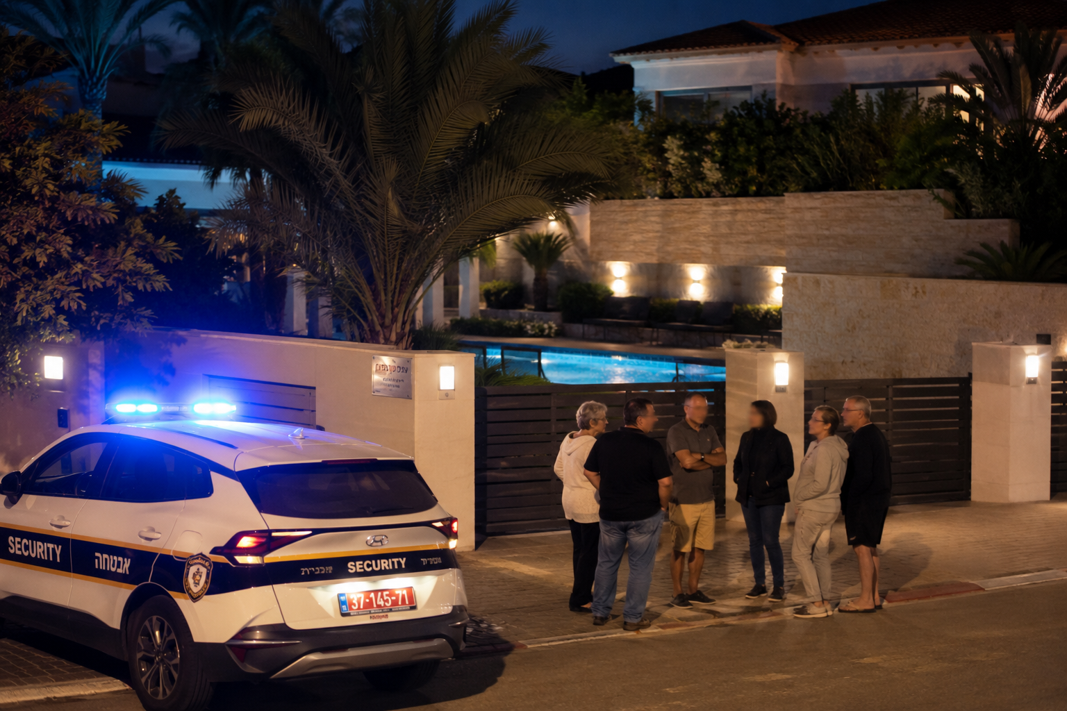 החדירה לבריכה הפרטית הציתה סערה בקיסריה: התושבים דורשים תשובות ומעלים שאלות קשות על תחושת הביטחון